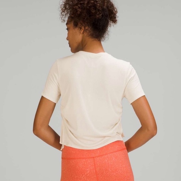 Lululemon Side Cinch Ribbed T-Shirt - Picture 3 of 8